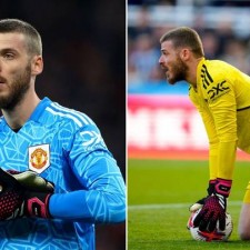 David de Gea decepcionado com o Manchester United